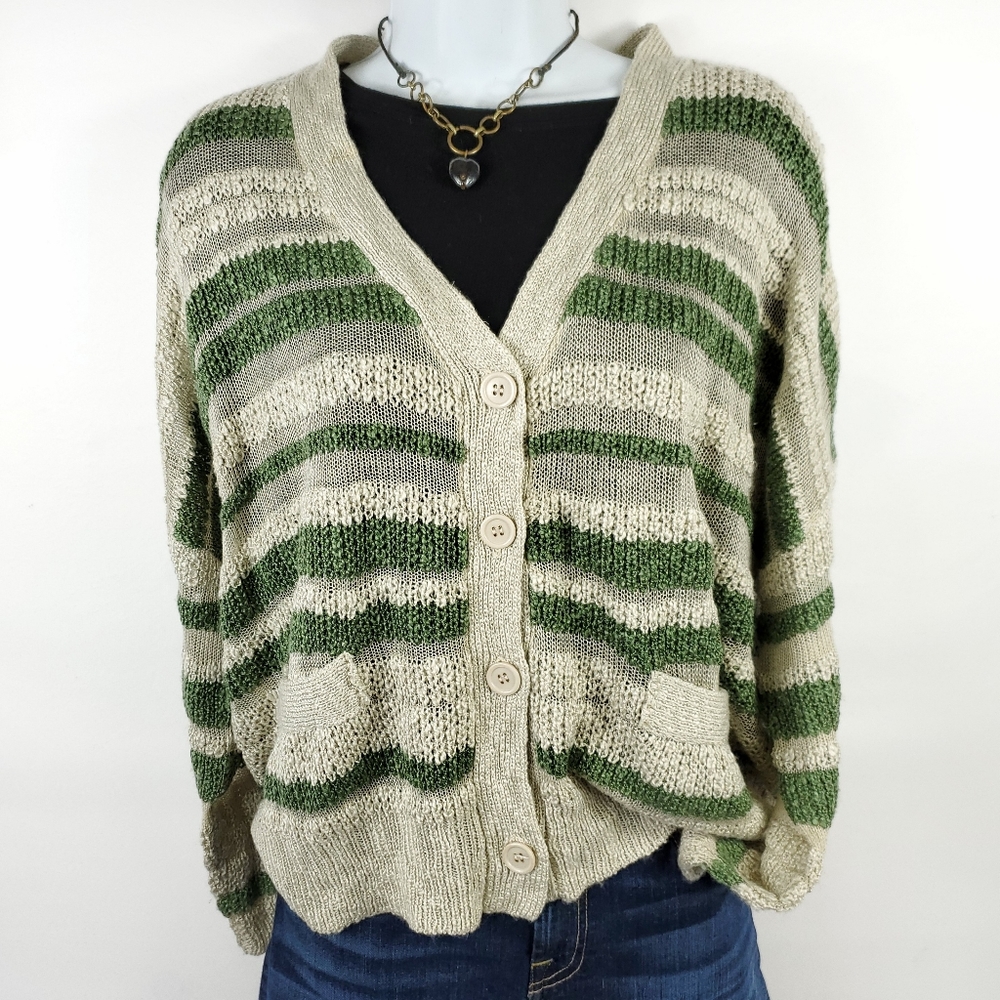 MAUDE Chunky Knit Sweater Oversized Cardigan